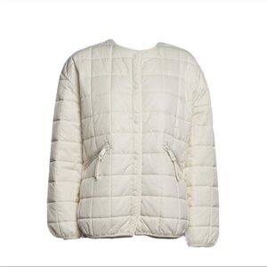 Rebecca Minkoff box quilted puffer coat